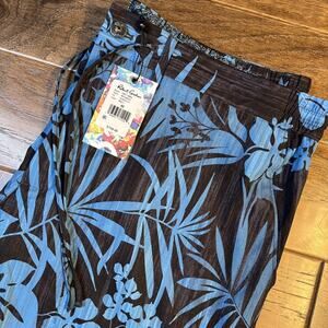 NWT Robert Graham Men’s 40 Floral Tropical Board Shorts Swim Trunks $158